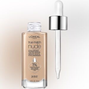 L'Oreal True Match Nude Hyaluronic Tinted Serum - Tan 2-3 Light Pale